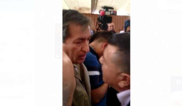 Pelea Taxistas