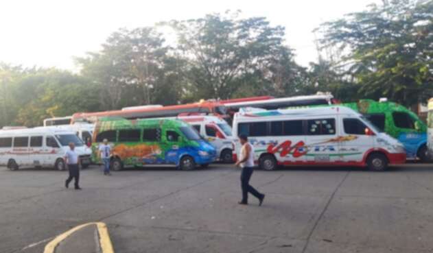 Vans vía al Llano