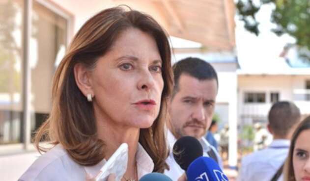 Vicepresidente de Colombia Marta Lucía Ramírez.