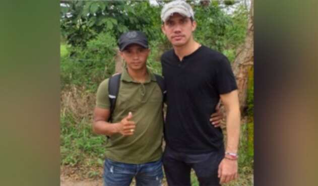 Juan Gauidó Juan Gauidó con alias 'Nandito', de 'Los Rastrojos'
