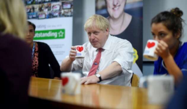 Primer ministro británico, Boris Johnson