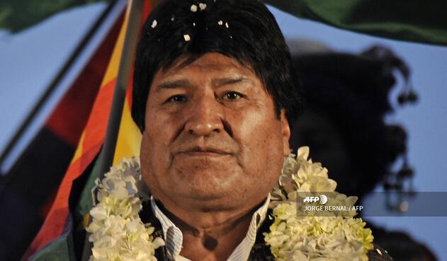 Evo Morales, expresidente de Bolivia