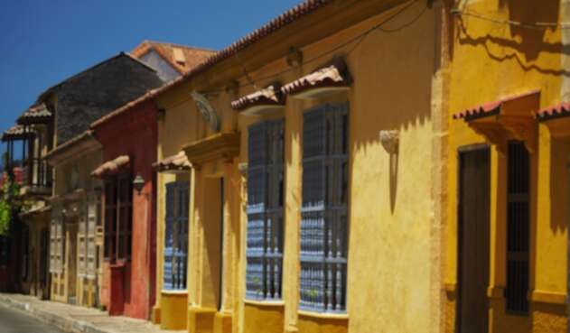 Las calles de Cartagena, Colombia