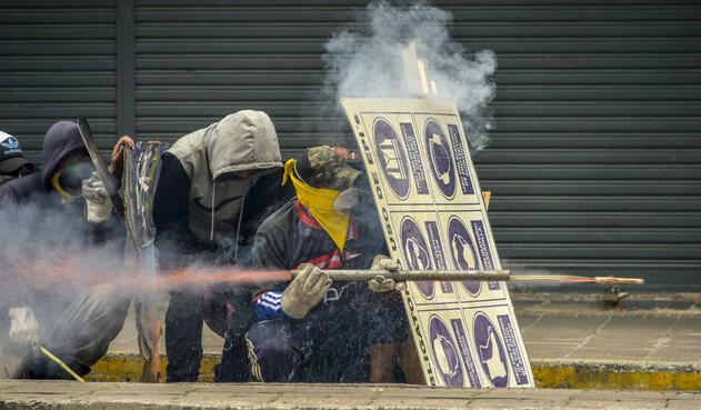Violentas protestas en Ecuador Violentas protestas en Ecuador