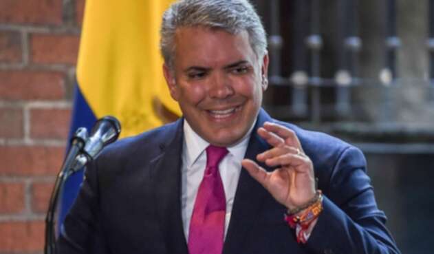 Presidente colombiano Iván Duque Presidente colombiano Iván Duque