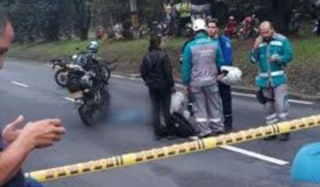 De los muertos en accidentes de tránsito en Medellín, el 50% iban en moto