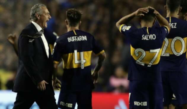 Gustavo Alfaro, técnico de Boca Juniors Gustavo Alfaro, técnico de Boca Juniors