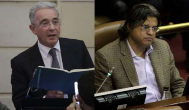 Álvaro Uribe y Wilson Arias, protagonistas de un careo en Senado. Álvaro Uribe y Wilson Arias, protagonistas de un careo en Senado.