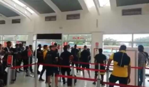 El hecho de intolerancia se presentó en el Aeropuerto Internacional Palonegro