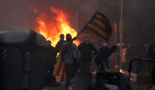 Barcelona, en medio de las protestas