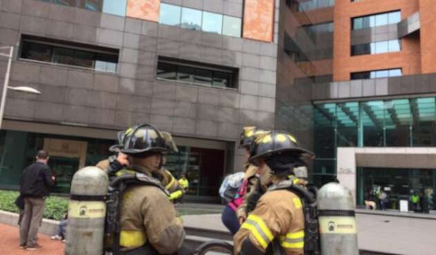Explosión en edificio de Chapinero Explosión en edificio de Chapinero