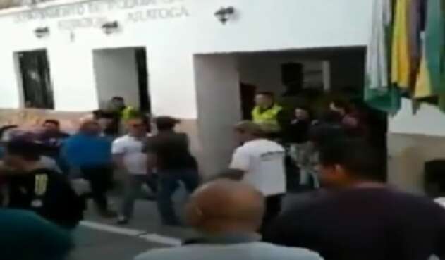 Los hechos se presentaron en la sede de una de las campañas.