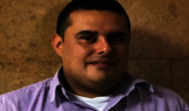 Carlos Andrés Amado Mejía, condenado por asesinar a su hijastro.