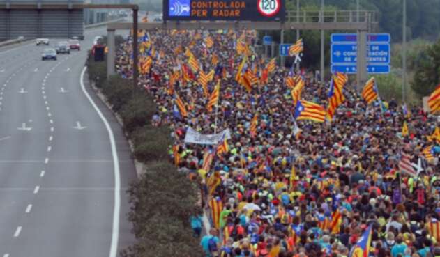 Protestas en Cataluña Protestas en Cataluña