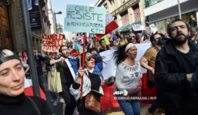 Manifestaciones en Chile