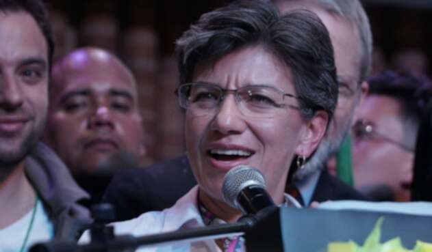 Claudia López, alcaldesa de Bogotá