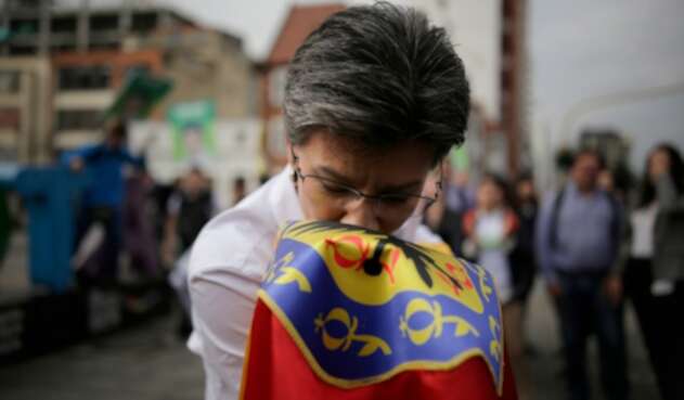Claudia López, alcaldesa de Bogotá