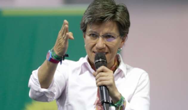 Claudia López, candidata a la Alcaldía de Bogotá