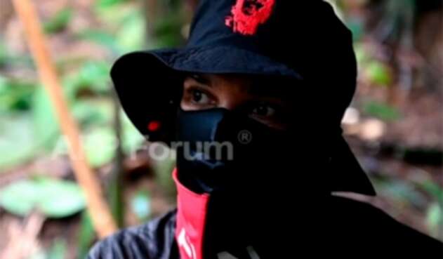 El comandante Uriel, guerrillero del ELN