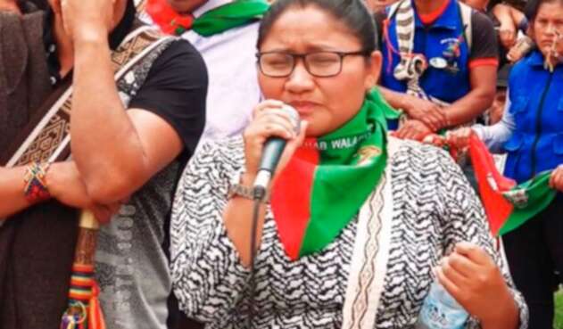 Cristina Taquinas Bautista, líder indígena asesinada