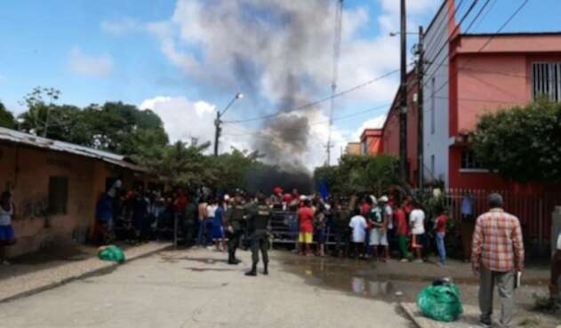 Disturbios en Nechí, Antioquia