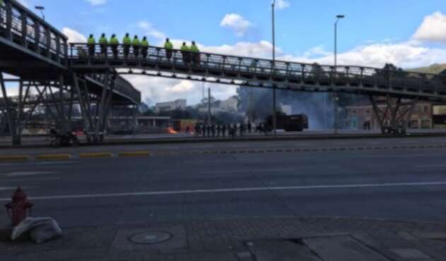 Calle 26 disturbios