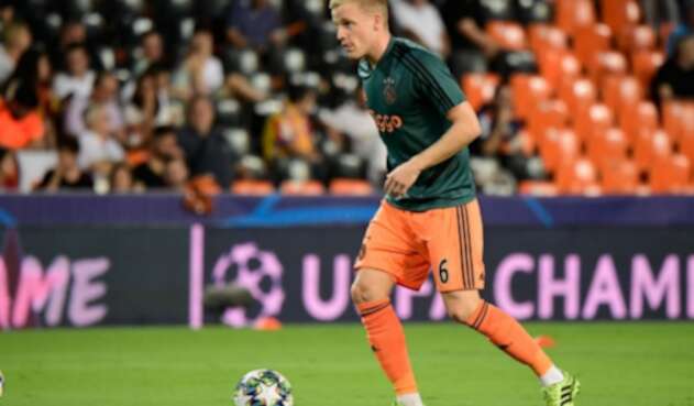Donny van de Beek, jugador del Ajax Donny van de Beek, jugador del Ajax