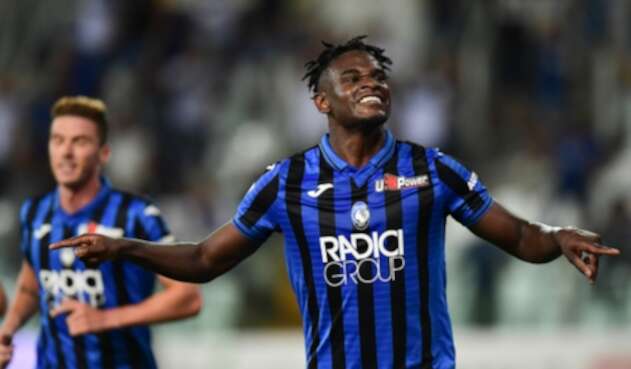 Duván Zapata, futbolista colombiano al servicio de Atalanta Duván Zapata, futbolista colombiano al servicio de Lecce