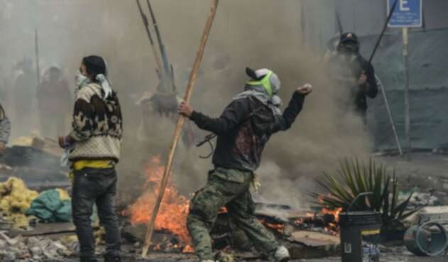 Violentas protestas en Ecuador Violentas protestas en Ecuador