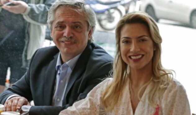 Alberto Fernández, nuevo presidente de Argentina, y Fabiola Yáñez, la actriz y periodista primera dama