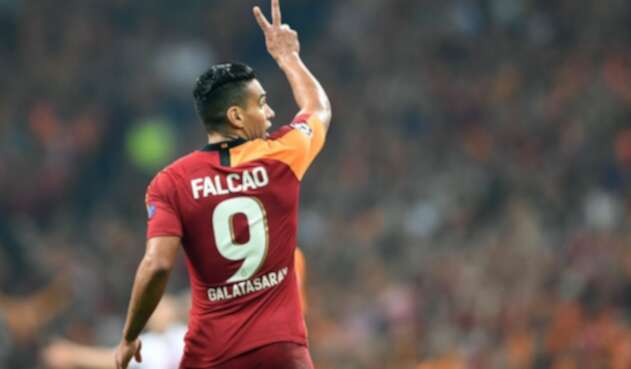 Falcao en Galatasaray Falcao en Galatasaray