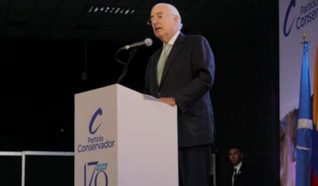 Expresidente Andrés Pastrana Partido Conservador