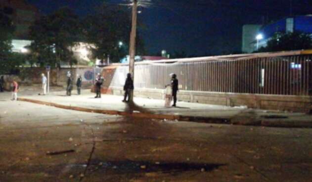 Disturbios en la Uniatlántico
