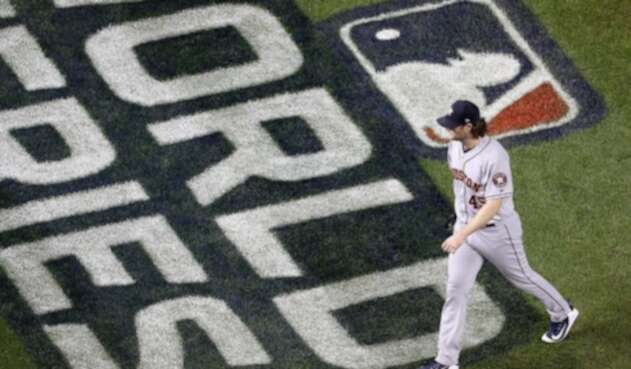 Gerrit Cole, abridor derecho de los Astros de Houston