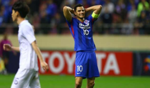 Giovanni Moreno jugando en Shangai Shenhua Giovanni Moreno jugando en Shangai Shenhua