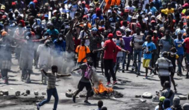 Manifestaciones en Haiti