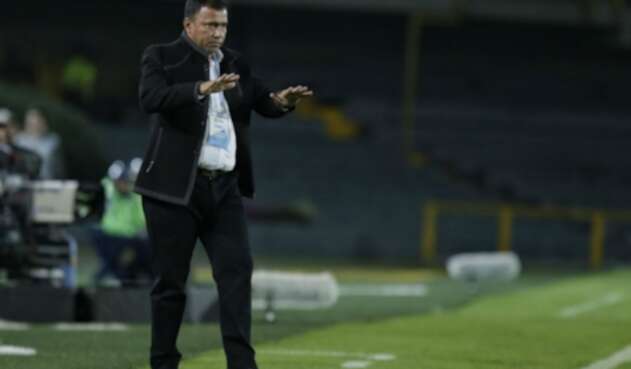 Hárold Rivera, técnico de Santa Fe Hárold Rivera, técnico de Santa Fe