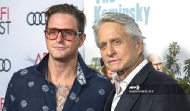 Cameron y Michael Douglas