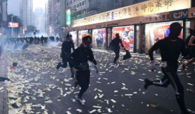 Protestas en Hong Kong