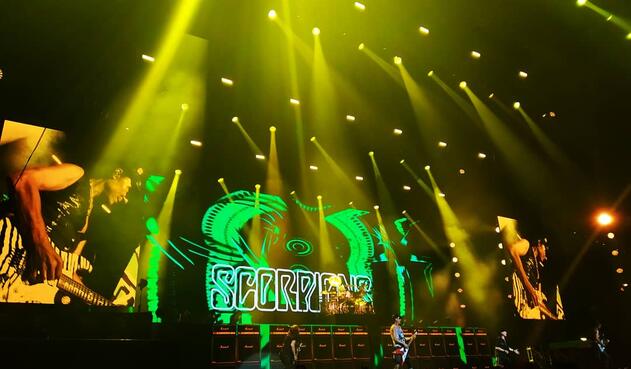 Scorpions y Whitesnake en Bogotá (Movistar Arena; 10 de octubre de 2019)