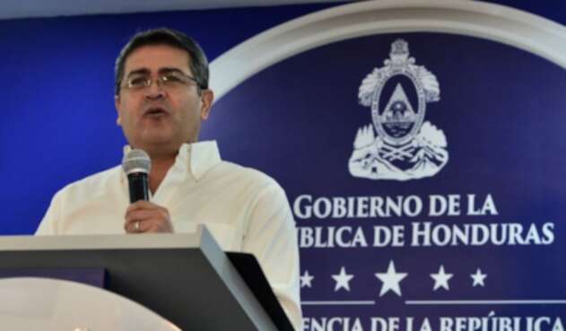 Juan Orlando Hernández, presidente de Honduras