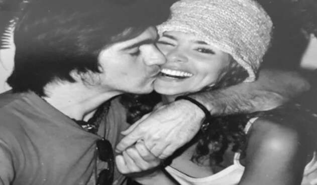 Juanes y Karen Martínez