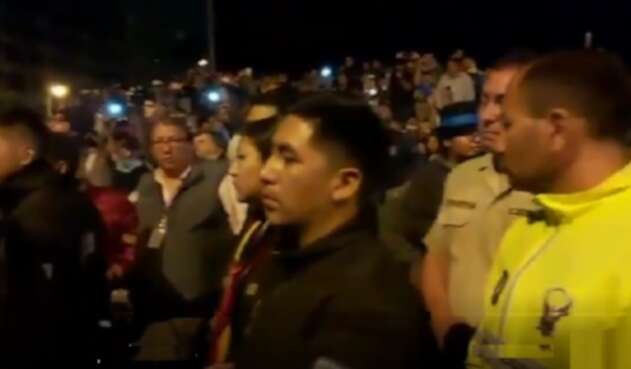 También fueron liberados periodistas