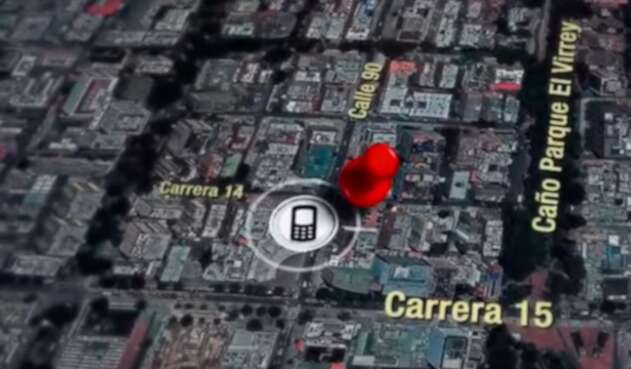 El lugar desde donde salieron las llamadas del celular de Luis Andrés Colmenares
