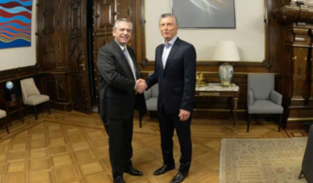 Mauricio Macri se reunión con Alberto Fernández tras elecciones presidenciales en Argentina Mauricio Macri se reunión con Alberto Fernández tras elecciones presidenciales