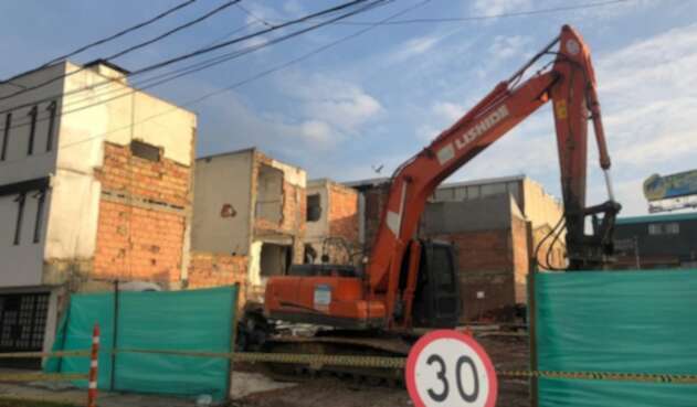 Las obras demolidas para darle paso al Metro de Bogotá