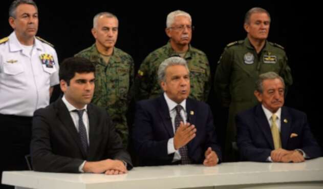Lenín Moreno hace cambio en su cúpula militar
