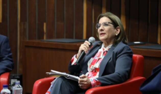Ministra de Justicia y del Derecho, Margarita Cabello.