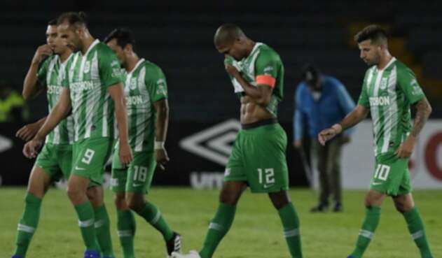 Atlético Nacional, jugadores derrotados