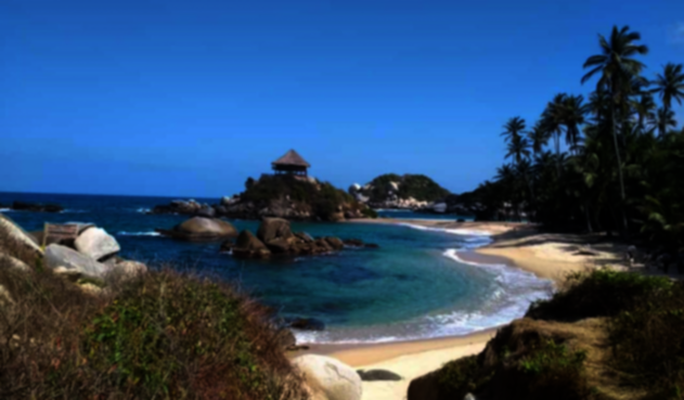 Balnearios y playas del área protegida